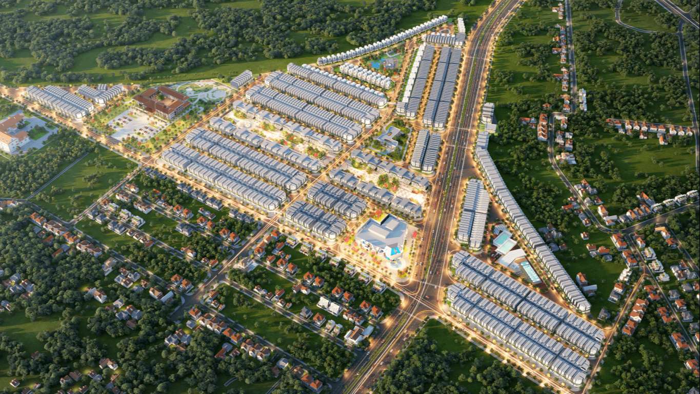 Trung tâm hành chính huyện Lộc Ninh - Điểm sáng thu hút đầu tư Diamond City