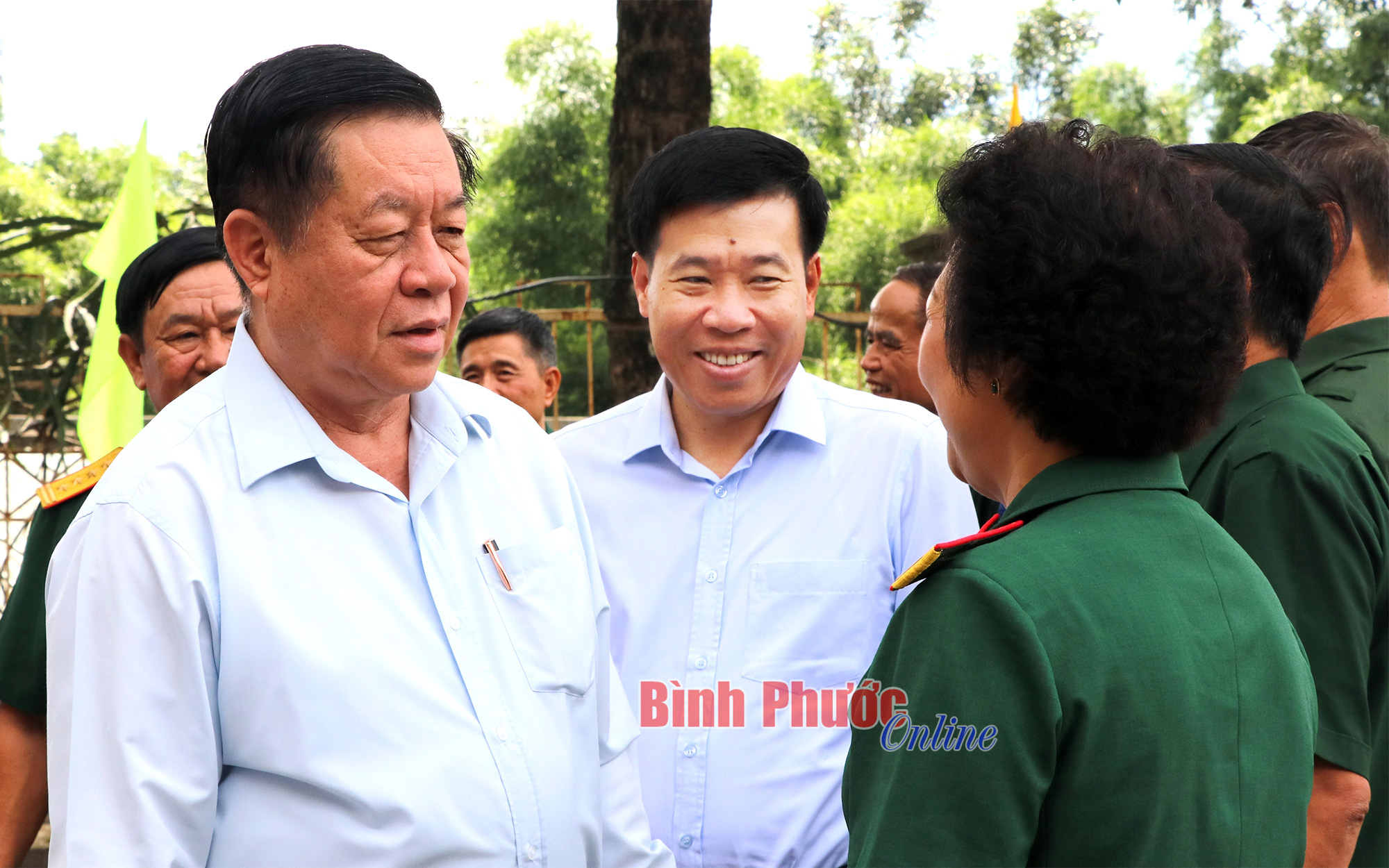 Bí thư Trung ương Đảng Nguyễn Trọng Nghĩa thăm và làm việc với cựu chiến binh tỉnh Bình Phước
