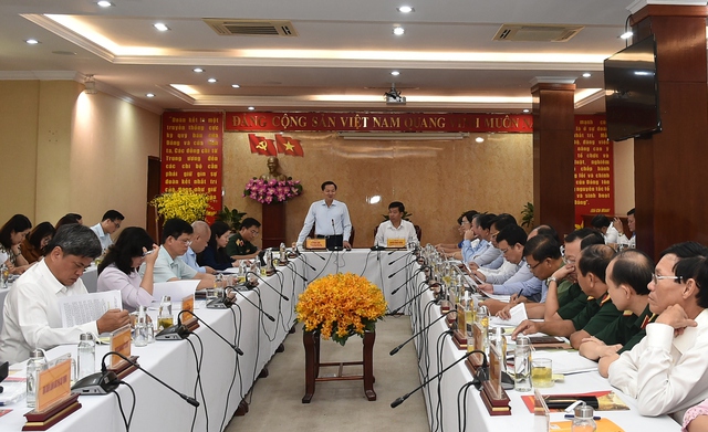 Phó Thủ tướng Lê Minh Khái làm việc với tỉnh Bình Phước về tình hình phát triển