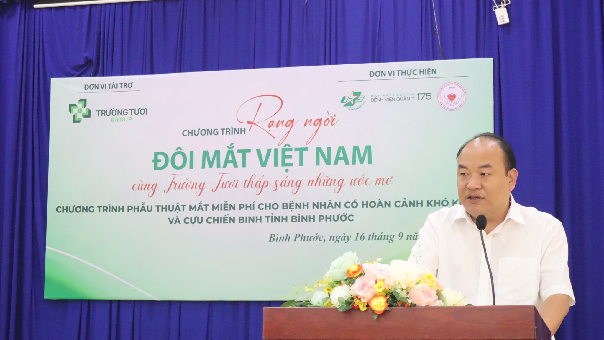 Chương trình phẫu thuật mắt miễn phí “Rạng ngời đôi mắt Việt Nam – cùng Trường Tươi thắp sáng những ước mơ”