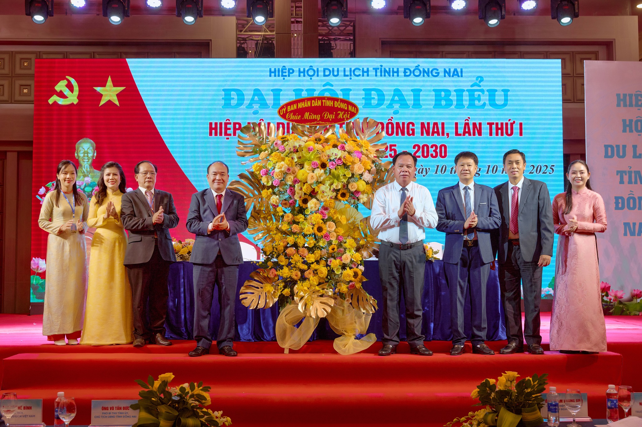 Chúc mừng Đại hội Hiệp Hội Du Lịch tỉnh Đồng Nai lần thứ I – Nhiệm kỳ 2025–2030 thành công tốt đẹp