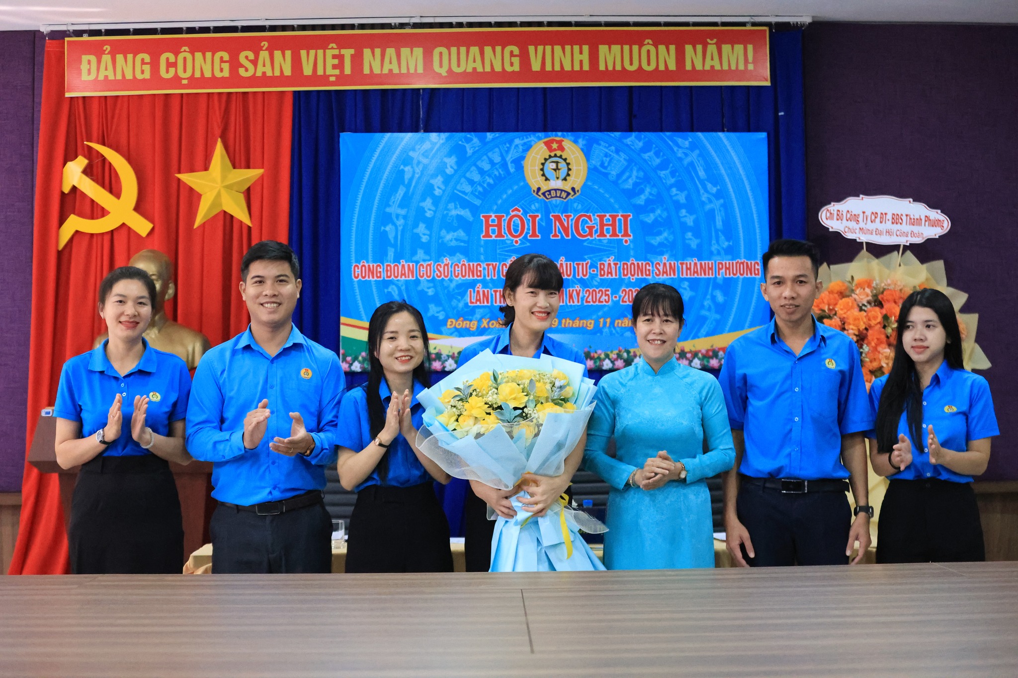 Hội nghị Công đoàn cơ sở Công ty Cổ phần Đầu tư – Bất động sản Thành Phương lần thứ II, nhiệm kỳ 2025–2030